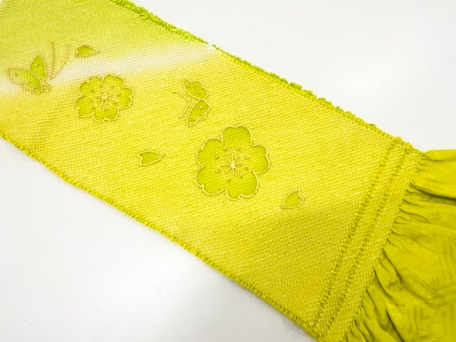 JAPANESE OBIAGE FOR FURISODE / SHIBORI / SILK